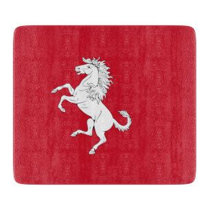 Flagge von Kent (Weißes Pferd) (Landkreis von Engl Schneidebrett