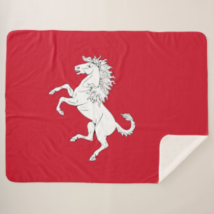 Flagge von Kent (Weißes Pferd) (Landkreis von Engl Sherpadecke