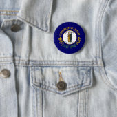Flagge von Kentucky Button (Beispiel)