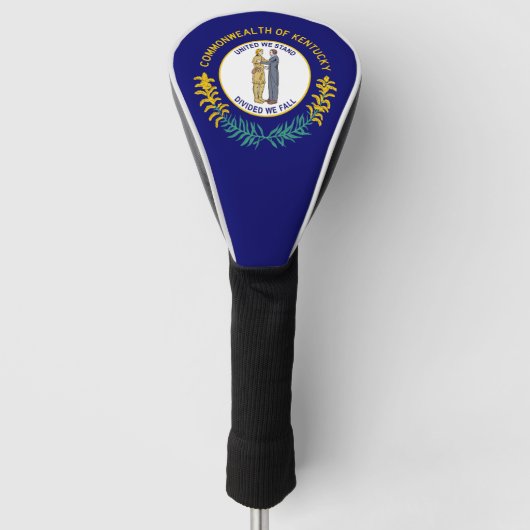 Flagge von Kentucky Golf Headcover (Vorderseite)