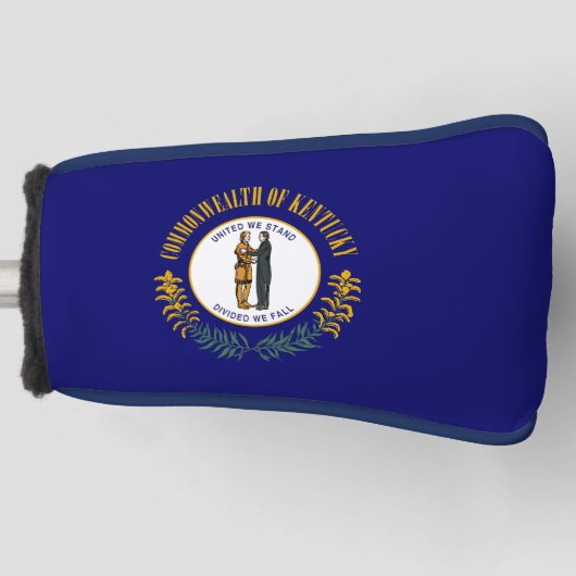 Flagge von Kentucky Golf Headcover (Vorderseite)