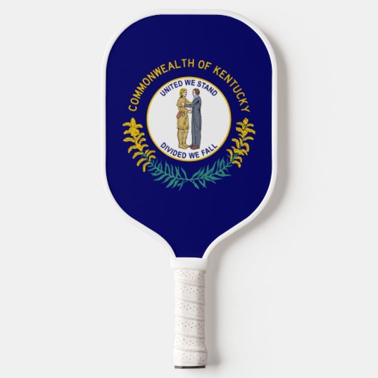 Flagge von Kentucky Pickleball Schläger (Vorderseite)