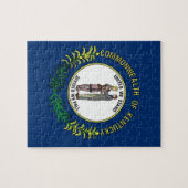 Flagge von Kentucky Puzzle (Horizontal)