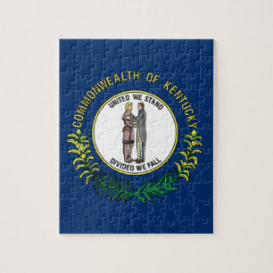 Flagge von Kentucky Puzzle