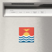 Flagge von Kiribati Magnet (In Situ (Geschirrspüler))