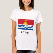 Flagge von Kiribati T-Shirt (Vorderseite)