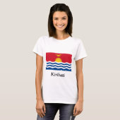 Flagge von Kiribati T-Shirt (Vorne ganz)