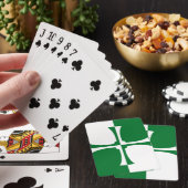 Flagge von Kirkcudbright - Drehkreuz Spielkarten (In Situ)