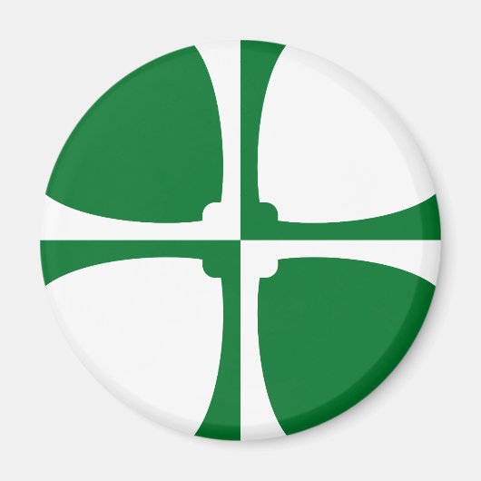 Flagge von Kirkcudbrightshire Magnet (Vorne)