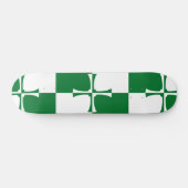 Flagge von Kirkcudbrightshire Skateboard (Horizontal)