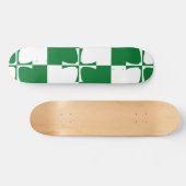 Flagge von Kirkcudbrightshire Skateboard (Horizontal)