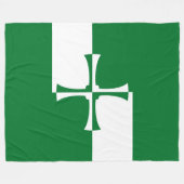 Flagge von Kirkcudbritshire Fleece Blanket (Vorderseite (Horizontal))