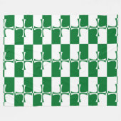 Flagge von Kirkcudbritshire Fleece Blanket (Vorderseite (Horizontal))