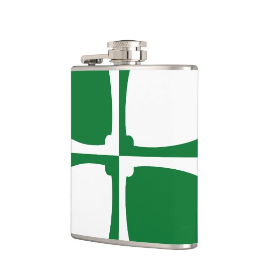 Flagge von Kirkcudlightshire Hip Flask Flachmann (Links)