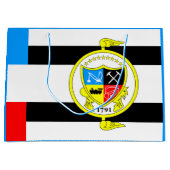 Flagge von Knoxville, Tennessee Große Geschenktüte (Vorderseite)