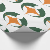 Flagge von Koga, Shiga, Japan Geschenkpapier (Ecke)