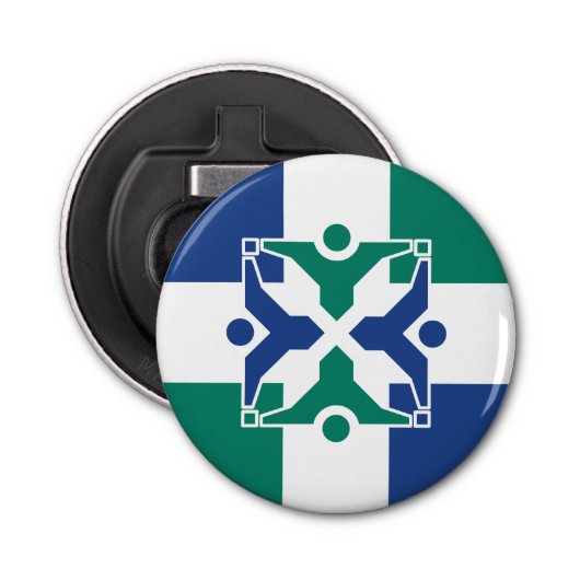 Flagge von Kolumbien, Missouri Flaschenöffner (Vorderseite)