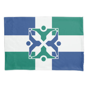 Flagge von Kolumbien (Missouri) Kissenbezug
