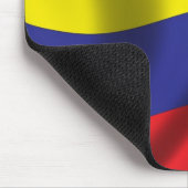 Flagge von Kolumbien Mousepad (Ecke)