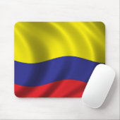 Flagge von Kolumbien Mousepad (Mit Mouse)