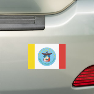 Flagge von Kolumbus, Ohio Auto Magnet