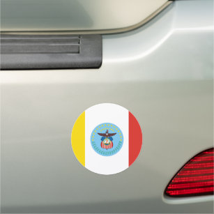 Flagge von Kolumbus, Ohio Auto Magnet