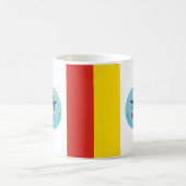 Flagge von Kolumbus, Ohio-Kaffee-Tasse Kaffeetasse (Mittel)