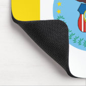 Flagge von Kolumbus, Ohio Mousepad (Ecke)