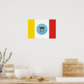 Flagge von Kolumbus, Ohio Poster (Küche)