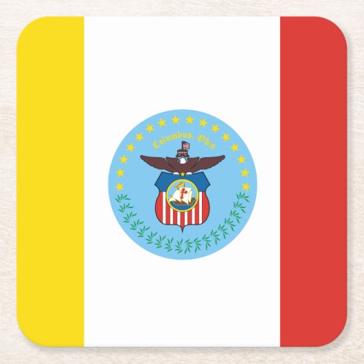 Flagge von Kolumbus, Untersetzer des Papiers des O (Vorderseite)