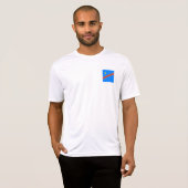 Flagge von Kongo T-Shirt (Vorne ganz)