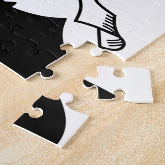 Flagge von Korsika Puzzle (Seite)