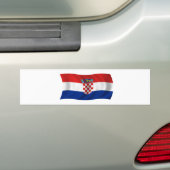 Flagge von Kroatien Autoaufkleber (Auf Auto)