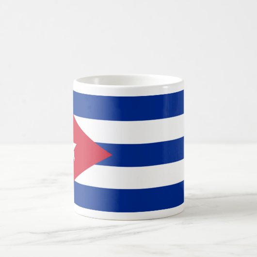 Flagge von Kuba Kaffeetasse (Mittel)