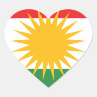 Flagge von Kurdistan; Kurde; Kurdisch