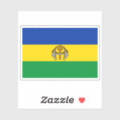 Flagge von KwaNdebele, Republik Südafrika Aufkleber (Blatt)