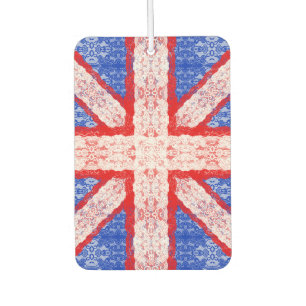Flagge von Lace Union Jack England rot, weiß, blau Autolufterfrischer