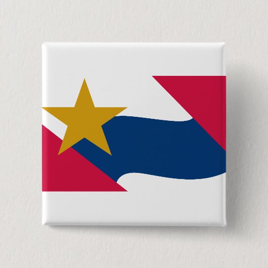 Flagge von Lafayette, Indiana Button (Vorderseite)