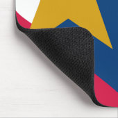 Flagge von Lafayette, Indiana Mousepad (Ecke)