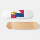 Flagge von Lafayette, Indiana Skateboard (Horizontal)