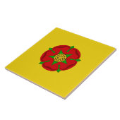Flagge von Lancashire Fliese (Seite)