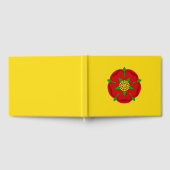Flagge von Lancashire Gästebuch (Voll)