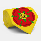 Flagge von Lancashire Krawatte (Gerollt)