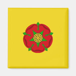 Flagge von Lancashire Magnet