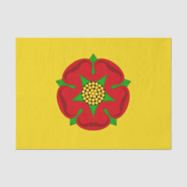 Flagge von Lancashire Seidenpapier
