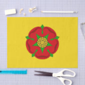 Flagge von Lancashire Seidenpapier (Handwerk)