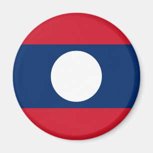 Flagge von Laos Magnet