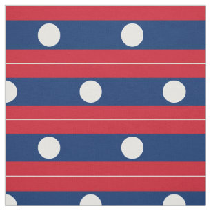 Flagge von Laos Stoff