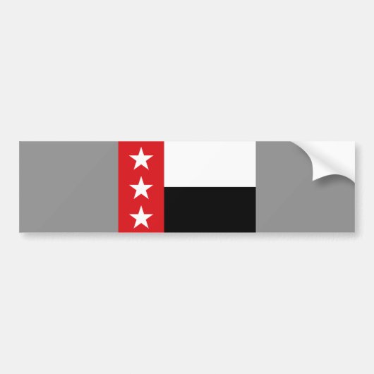 Flagge von Laredo (Texas) Autoaufkleber (Vorne)