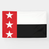 Flagge von Laredo (Texas) Banner (Horizontal)